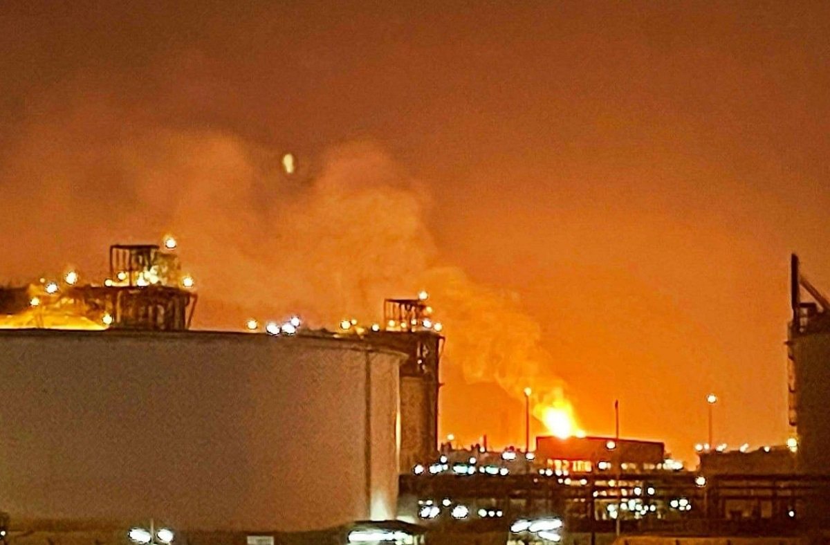 Explosion Qatar Gas Export Terminal