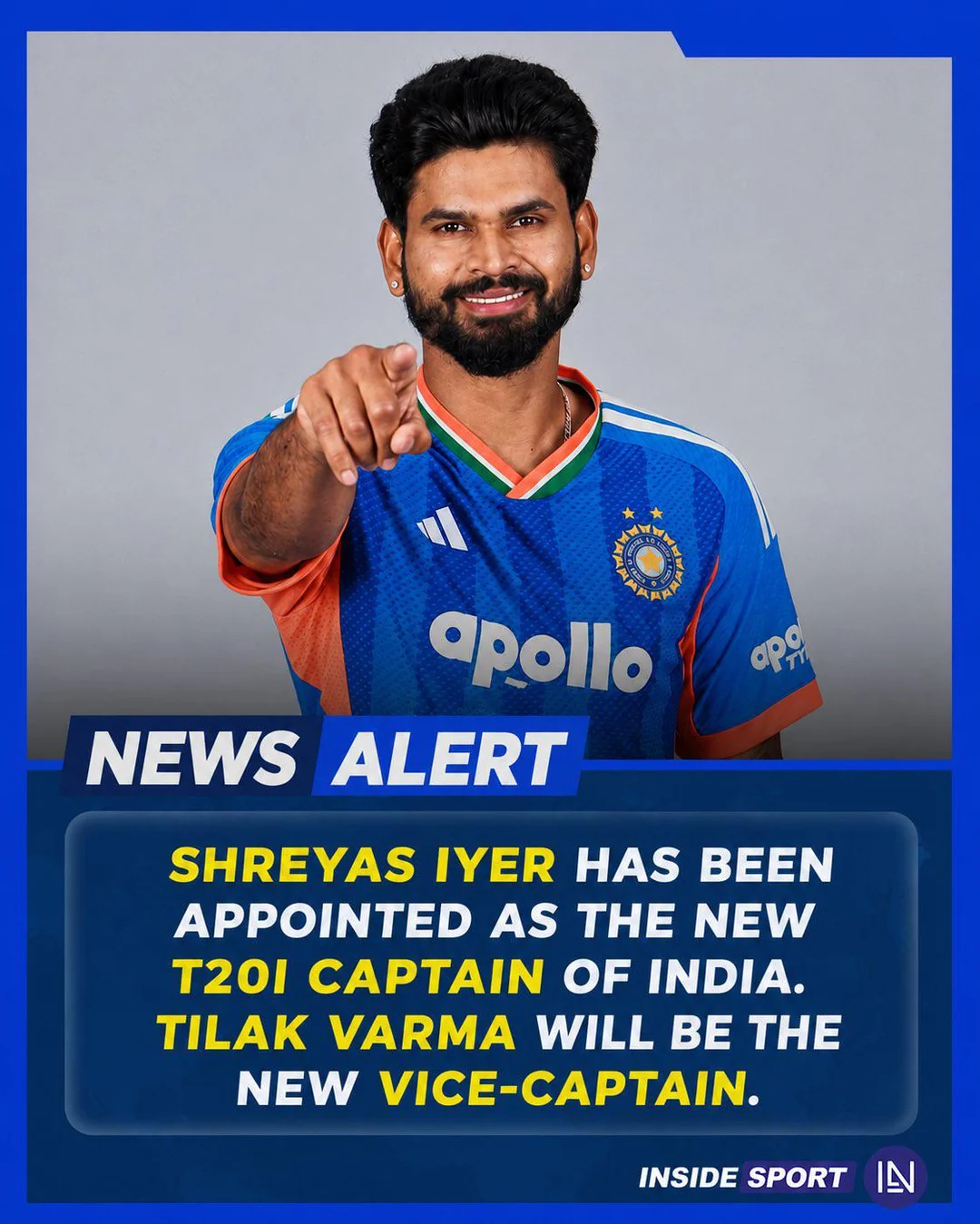 Shreyas Iyer Is All Set To Become Indias Next T20i Captain V0 1nxksmusj45h1