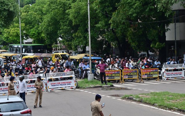 India: Farmers Protest Against Center Govt In Chandigarh, Massive Traffic Jams Leave Commuters Stranded